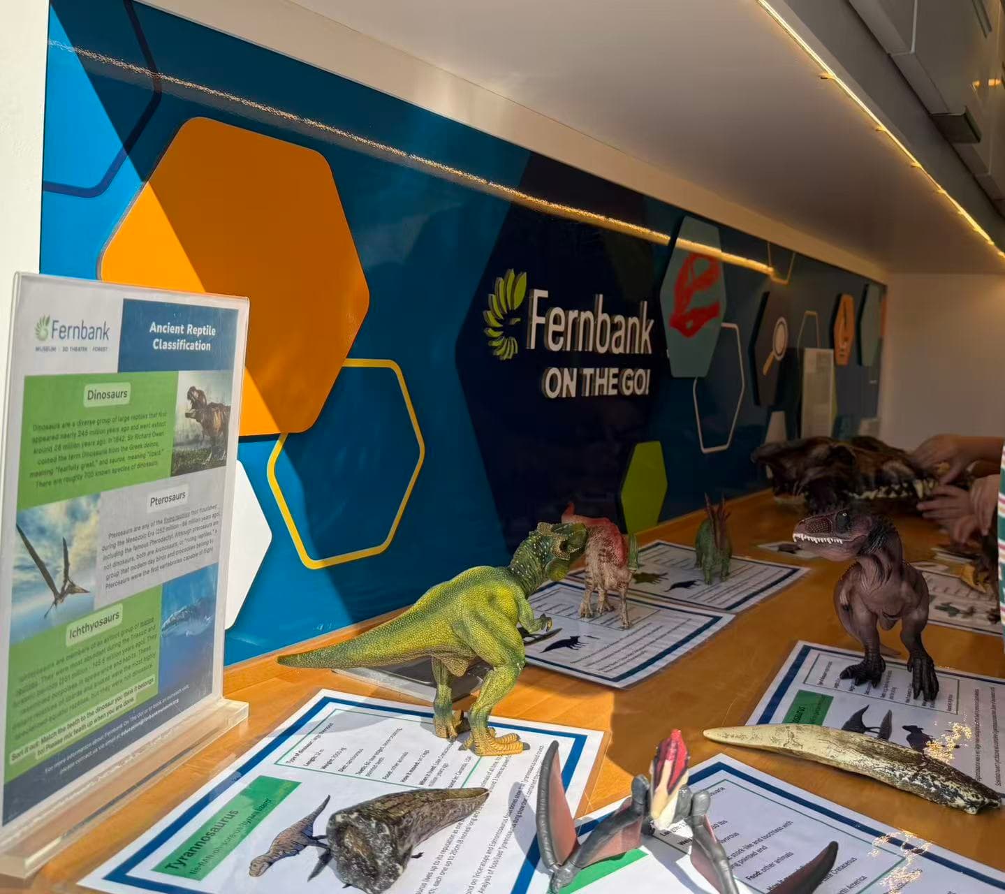 A hands-on natural-history exhibit from Fernbank at the Atlanta Science Festival